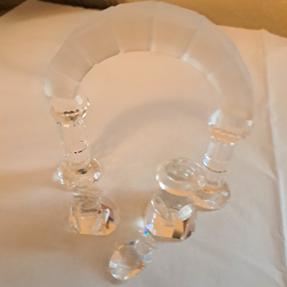 Swarovski Nativity Holy Family with arch pristine in box with C0A
